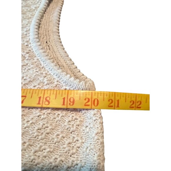 Tabi International Floral Embroidered Vest L Vintage Crochet Cottagecore Grandma - Picture 7 of 9